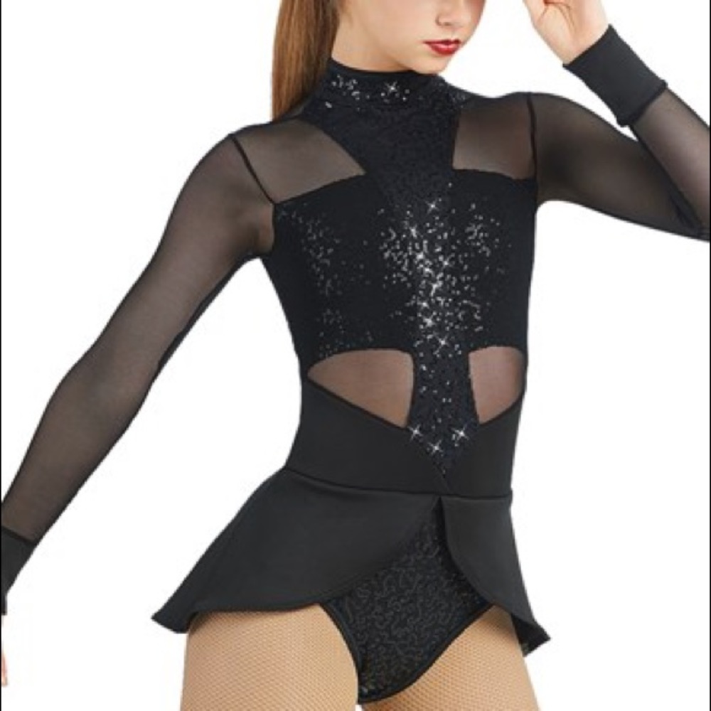 Weissman “BLACK CAT” Dance Costume